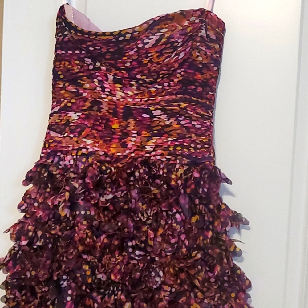 BCBG Strapless dress